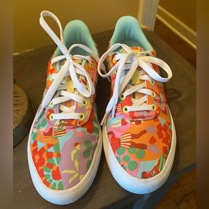 Farm Rio + Adidas women’s skateboard sneaker - in box